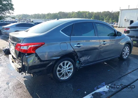 2019 Nissan Sentra Sv из США, поврежденный, VIN 3N1AB7AP6KY356290